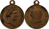 France Medal Inauguration du Tombeau de Napoléon Ier, Brass -