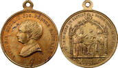 France Medaille Napoléon III, Baptème du Prince Impérial, Brass -