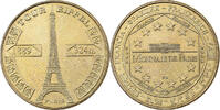 France betaalpenning Paris - La Tour Eiffel, Copper-nickel Aluminium, MDP -