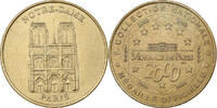 France betaalpenning Cathédrale Notre Dame - n° 1 -, Copper-nickel Aluminium -