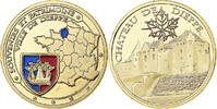 France betaalpenning Château de Dieppe, Copper-nickel Aluminium -