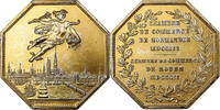France betaalpenning Chambre de Commerce de Rouen, Vermeil, Lecomte -