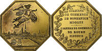 France betaalpenning Chambre de Commerce de Rouen, Vermeil, Lecomte -