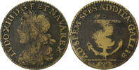 France betaalpenning Louis XIII, Ardennes, Fabrique de Jetons de Sedan, Brass -
