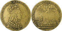 France betaalpenning Reims, Sacre de Louis XIV, Brass -