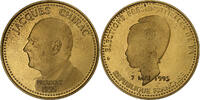 France Medal Jacques Chirac, Elections Présidentielles, Gilt Bronze -
