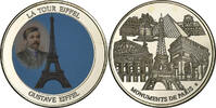 France Medaille Gustave Eiffel, Maillechort -