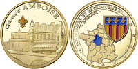 France betaalpenning 37/ Château d'Amboise, Copper-nickel, Souvenirs et Patrimoine -