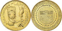 France betaalpenning 86/ Futuroscope - Lapins Crétins - Indien, Copper-nickel -