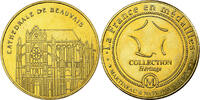 France betaalpenning Cathédrale de Beauvais, Copper-nickel Aluminium, MDP -