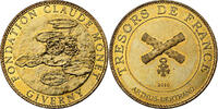 France Token 27/ Fondation Claude Monet - Giverny, Copper-nickel -