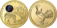 France Medal La France, Champion du Monde de Football, Copper Gilt -