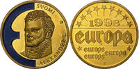Finland Medaille Europe, Alexander I, Copper-Nickel Gilt -