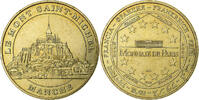 France betaalpenning Le-Mont-Saint-Michel - vue générale n°2, Copper-nickel -