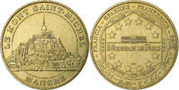 France betaalpenning Le-Mont-Saint-Michel - vue générale n°2, Copper-nickel -
