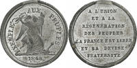 France Medaille En Mémoire du Combat des Tuileries, Tin -