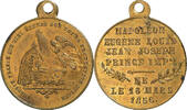 France Medaille Paris Commune, Napoléon III, Baptème du Prince Impérial -