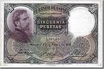 Spain 50 Pesetas Banknote, 1931-04-25 -