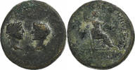 Æ Unit Tiberius and Augustus, Pergamon, Bronze, RPC:I-2368 -
