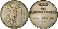 France Medaille Union des Industries Chimiques, Silvered bronze -
