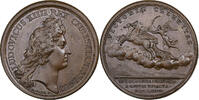 France Medaille Louis XIV, Conquête de la Franche-Comté, Bronze, Mauger -
