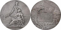 France Medaille Constructeurs en Ciment Armé de France, Silvered bronze -