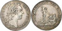 France betaalpenning Louis XV, Trésor Royal, Silver -