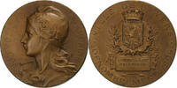 France Medaille Ville de Nevers, Dénombrement, Bronze, Rasumny -