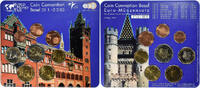 Netherlands Set 1 ct. - 2 Euro World Money Fair, Coin Convention, Basel -