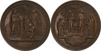 France Medaille Souvenir de 1ère Communion, Copper, Borrel -