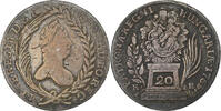 Austria 20 Kreuzer Maria Theresa, Vienna, Silver -