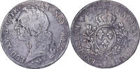 France Écu au bandeau Louis XV, Bayonne, Silver, Gadoury:322 -