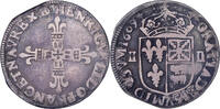 France 1/4 Ecu de Béarn Henri IV, Pau, Silver, Gadoury:603 -