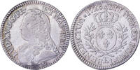 France 1/5 Écu aux branches d'olivier Louis XV, Tours, Silver -