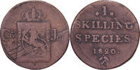 Norway 1 Skilling 1820 Kongsberg Carl XIV, Kongsberg, Bronze S+ 19.90 £  +  4.29 £ shipping