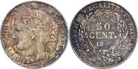France 50 Centimes Cérès, Paris, Specimen, Silver -
