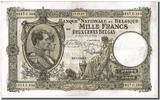 Belgium 1000 Francs-200 Belgas Banknote, 1939-04-17 -