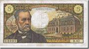 France 5 Francs Banknote, 5 F 1966-1970 ''Pasteur'', 1968-08-01 -