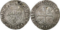 France Blanc Guénar Charles VI, Billon, Duplessy:377A -