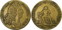 France betaalpenning Louis XIV, Hercule, Brass -