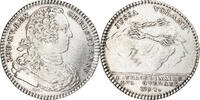 France betaalpenning Louis XV, Extraordinaire des Guerres, Silver, Restrike -