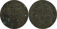 France betaalpenning Catherine de Médicis, Patientia, Copper -