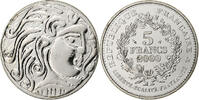 France 5 Francs Statère des Parisii, Monnaie de Paris, Copper-nickel -