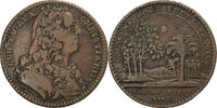 France betaalpenning Louis XV, Trésor Royal, Copper, Duvivier -