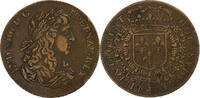 France betaalpenning Louis XIV, Copper -