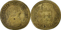 Free imperial city of Nuremberg Rechenpfennig Louis XIV, Brass -