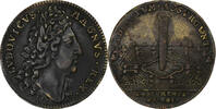France betaalpenning Louis XIV, Bâtiments du Roi, Copper -