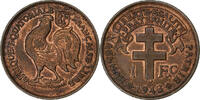 French Equatorial Africa Franc Pretoria, Bronze, KM:2a -