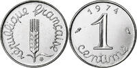France Centime Épi, Monnaie de Paris, série FDC, Stainless Steel -