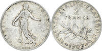 France 2 Francs Semeuse, Paris, Silver, Gadoury:532 -